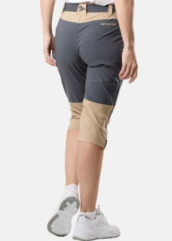 Clearance Nautic XPRNC Sail 3/4 Pants W Beige/Charcoal Melange