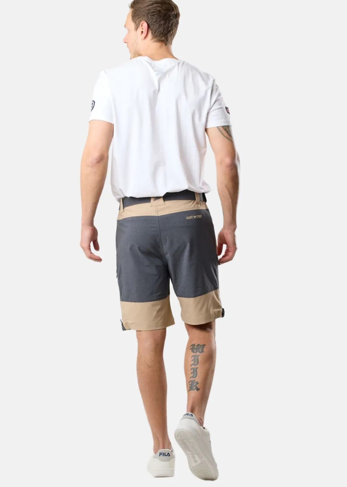 Nautic XPRNC Sail Shorts Beige/Charcoal Melange