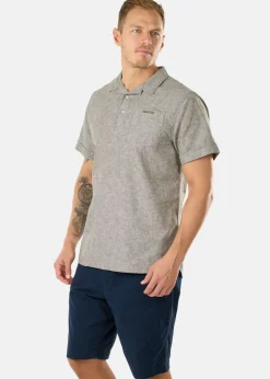 Clearance Seaside Sailor Linen Piké Olive