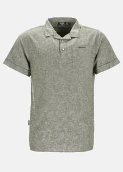 Clearance Seaside Sailor Linen Piké Olive