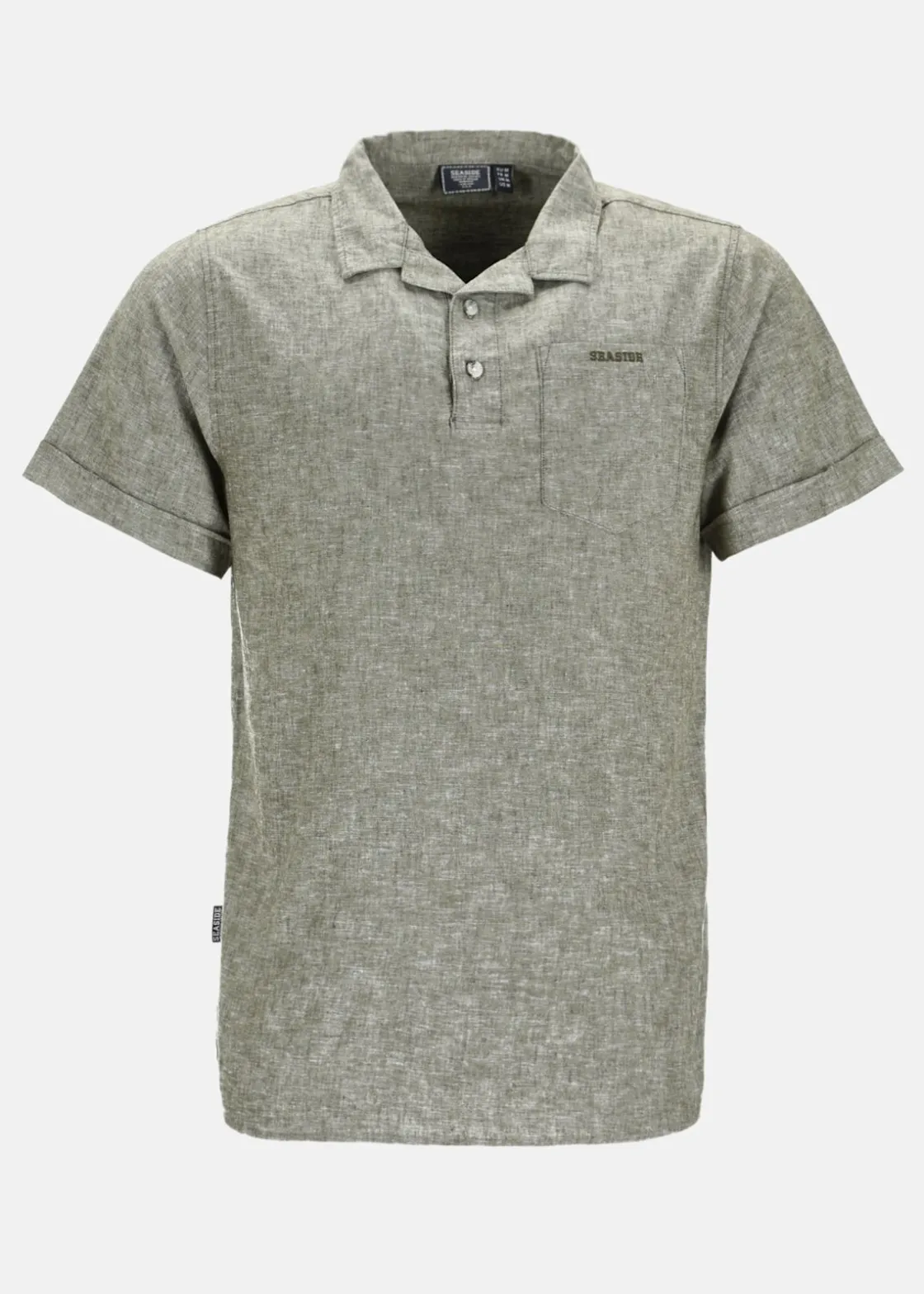 Clearance Seaside Sailor Linen Piké Olive