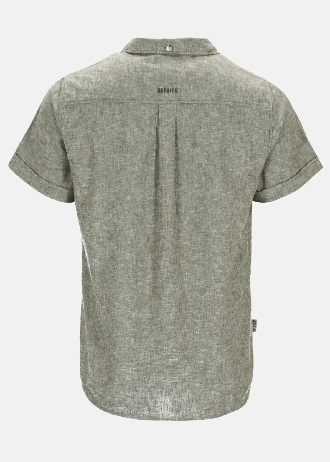 Clearance Seaside Sailor Linen Piké Olive