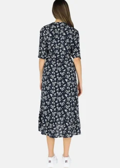 Best Seaside Saint Tropez Wrap Dress W Navy