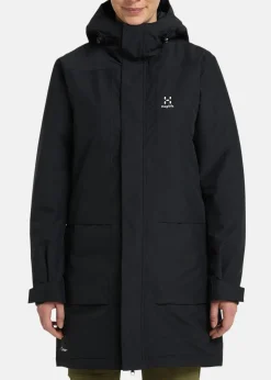 New Haglöfs Salix Proof Mimic Parka Women True Black