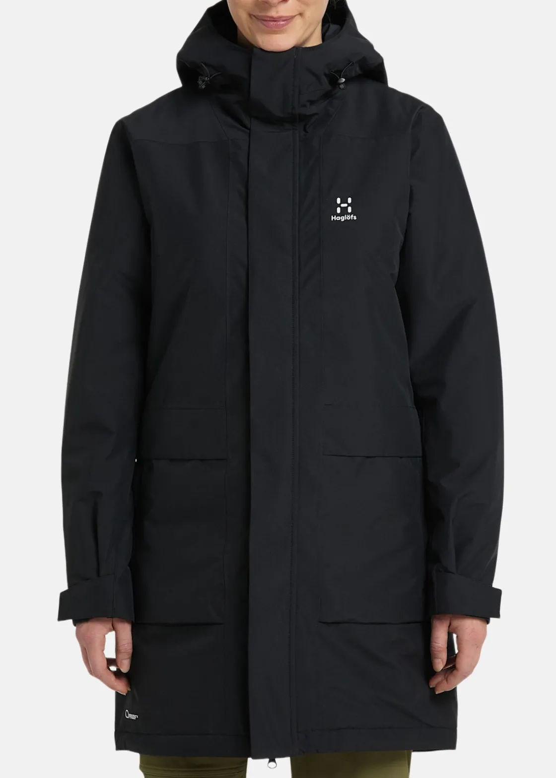 New Haglöfs Salix Proof Mimic Parka Women True Black