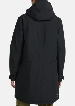 New Haglöfs Salix Proof Mimic Parka Women True Black