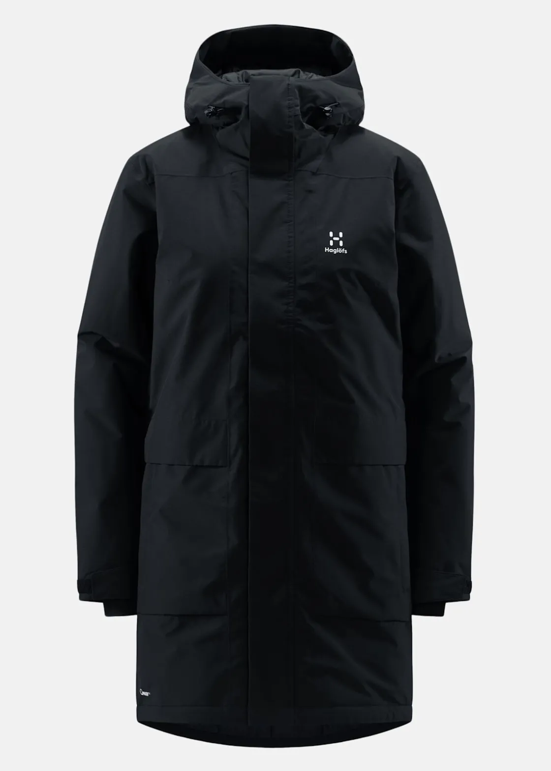 New Haglöfs Salix Proof Mimic Parka Women True Black