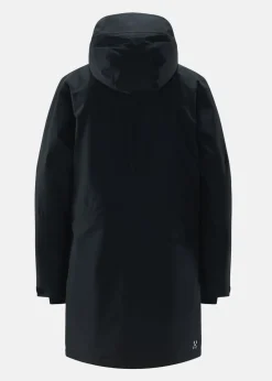 New Haglöfs Salix Proof Mimic Parka Women True Black