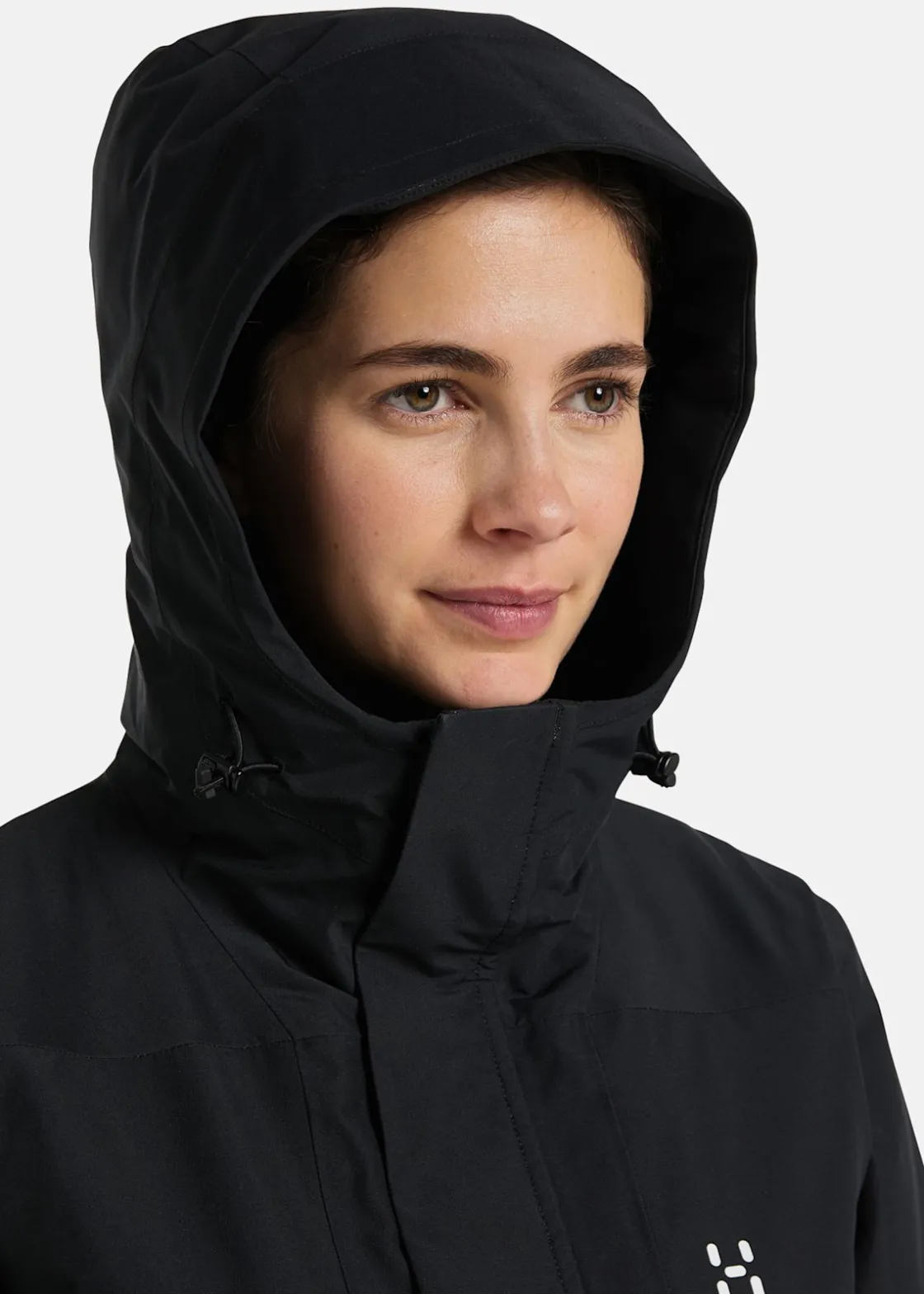 New Haglöfs Salix Proof Mimic Parka Women True Black