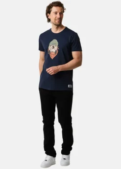 New Denim Factory San Diego Tee Navy