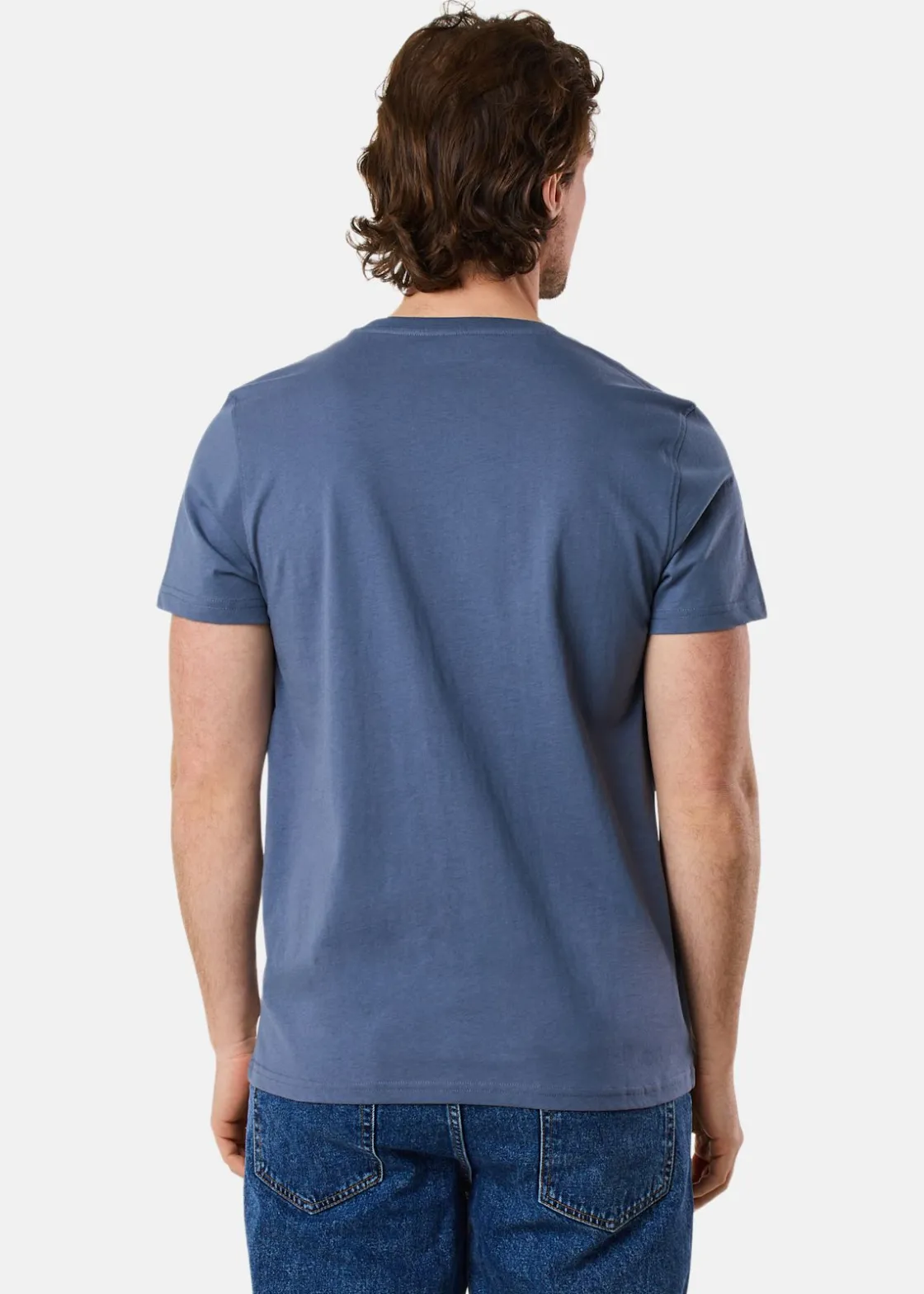 Best Denim Factory San Diego Tee Denim Blue