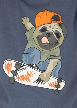 Hot Denim Factory San Diego Tee B JR Denim Blue