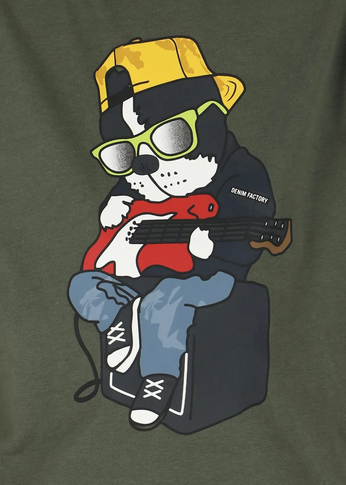 Sale Denim Factory San Diego Tee B JR Olive