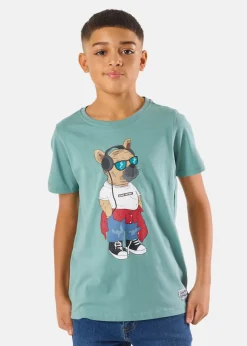 Hot Denim Factory San Diego Tee B JR Sage Green