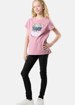 New Denim Factory San Diego Tee G JR Dusty Rose Watermelon