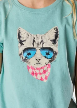 New Denim Factory San Diego Tee G JR Sage Green