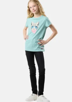 New Denim Factory San Diego Tee G JR Sage Green