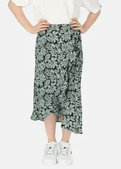 Sale Seaside Sankt Claud Long Skirt JR Daisey Flower Green