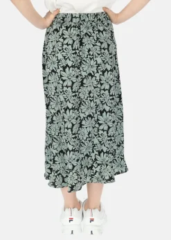 Sale Seaside Sankt Claud Long Skirt JR Daisey Flower Green