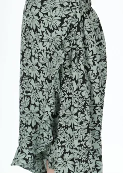 Sale Seaside Sankt Claud Long Skirt JR Daisey Flower Green