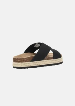 Clearance Seaside Sankt Claud Sandal Black