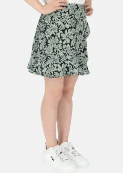 Outlet Seaside Sankt Claud Short Skirt JR Daisey Flower Green