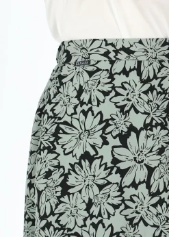 Outlet Seaside Sankt Claud Short Skirt JR Daisey Flower Green