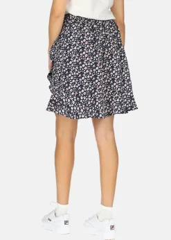 Discount Seaside Sankt Claud Short Skirt W Navy Flower