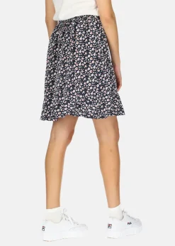Discount Seaside Sankt Claud Short Skirt W Navy Flower