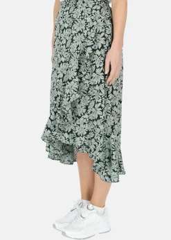 Best Seaside Sankt Claud Skirt W Daisey Flower Green