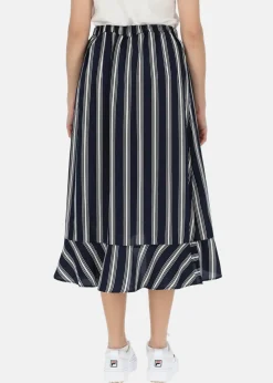Best Seaside Sankt Claud Skirt W Navy Stripe