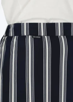 Best Seaside Sankt Claud Skirt W Navy Stripe