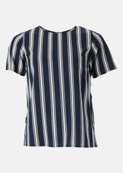 Discount Seaside Sankt Claud Top W Navy Stripe