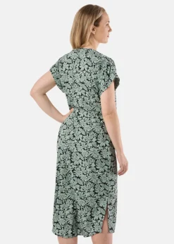 Seaside Sankt Claud Tunic Dress W Daisey Flower Green