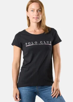 Outlet Saint Vincent Santa Monica Tee W Black