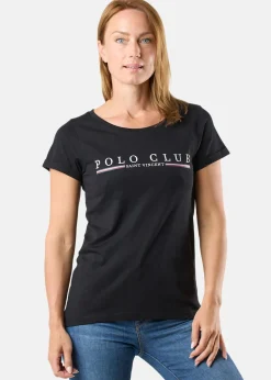 Outlet Saint Vincent Santa Monica Tee W Black