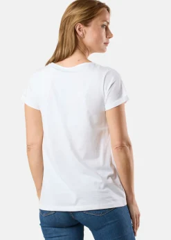 Hot Saint Vincent Santa Monica Tee W White