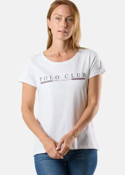 Hot Saint Vincent Santa Monica Tee W White