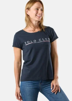 New Saint Vincent Santa Monica Tee W Navy