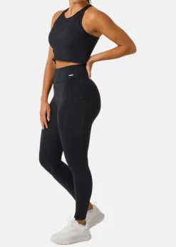 Hot Ellen New York Scrunch Long Tights W Black