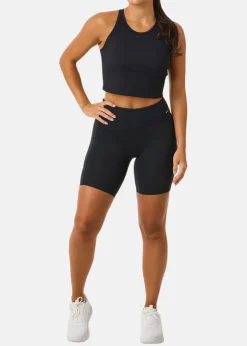 Ellen New York Scrunch Short Tights W Black