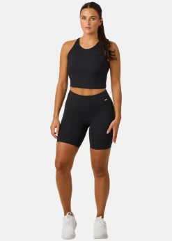 Ellen New York Scrunch Short Tights W Black