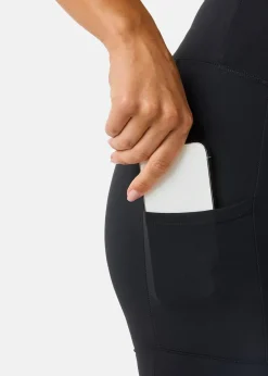 Ellen New York Scrunch Short Tights W Black