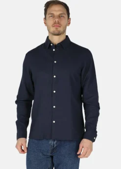 Discount Solid SDENEA ALLAN LS Insignia Blue