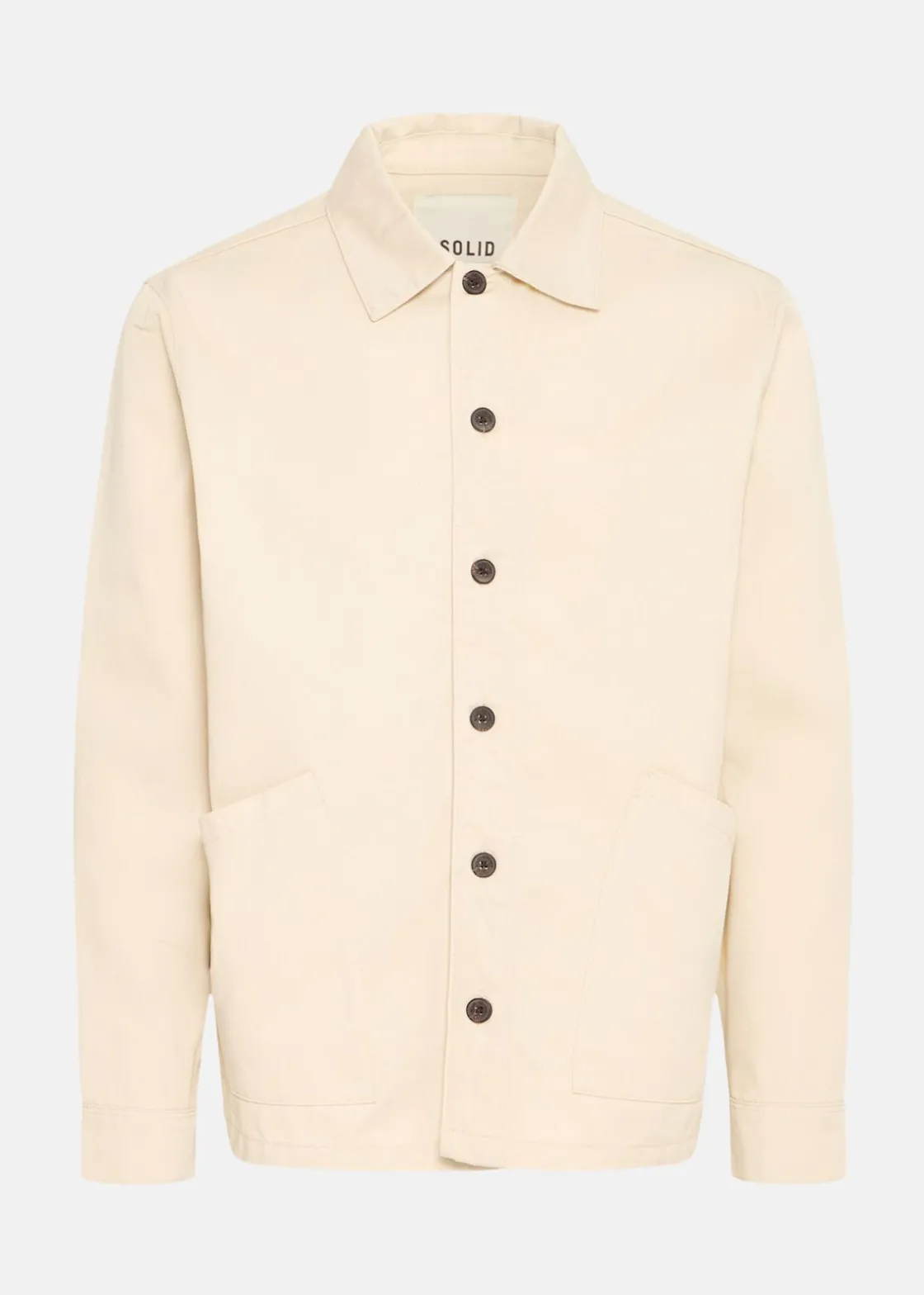 Solid SDOSSIE OVERSHIRT Oatmeal