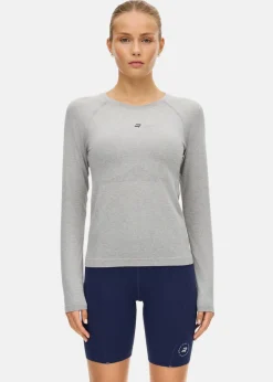Röhnisch Seamless Flex Long Sleeve Grey Melange