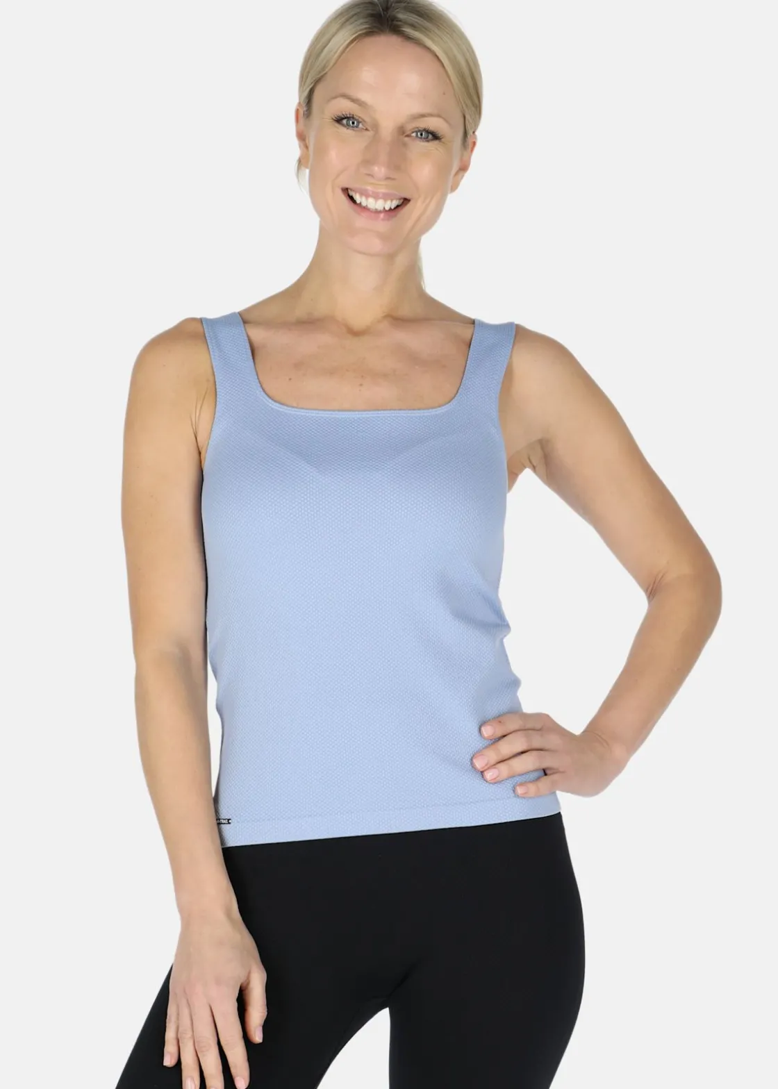 X-trail Seamless Sport Singlet Dusty Blue