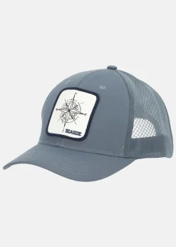 New Seaside Trucker Cap Sage Green Compass
