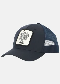 Sale Seaside Trucker Cap Dk. Navy Octopus