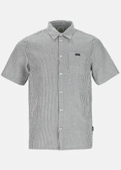 Seaside Seersucker Shirt Blue Stripe